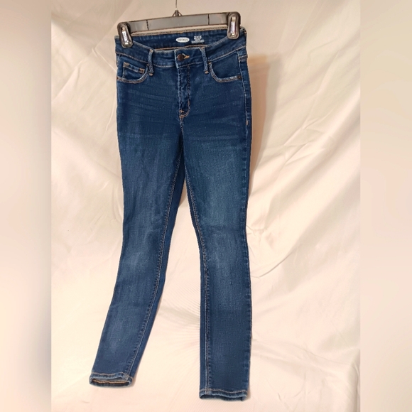 Old Navy Rockstar Super Skinny High Rise Jeans Size 2 - Picture 1 of 9